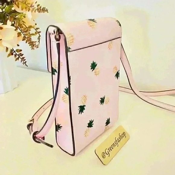 Kate spade staci pineapple north south crossbody bag - Picture 2 of 9